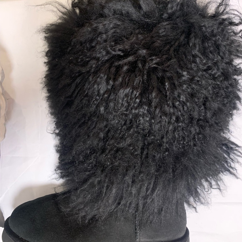 UGG Australia Sheepskin Mongolian Tall Cuff Boots